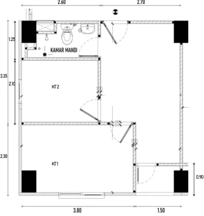 Apartemen Surabaya Barat Nyaman area Wiyung Citraland Vittorio - Galeri 2
