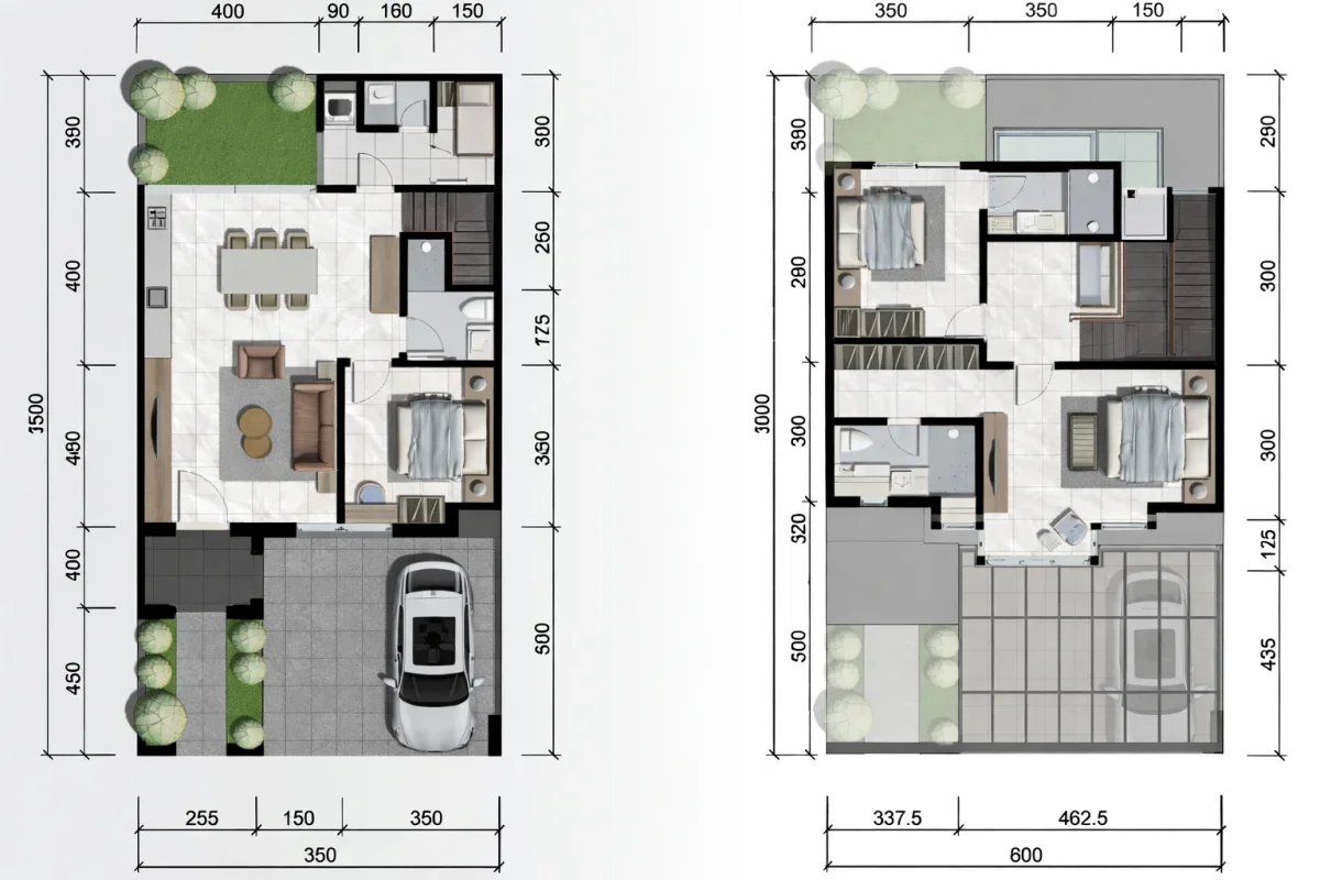 Citra Garden Sidoarjo Tipe Caspian Rumah Elegan & Desain Modern - Galeri 2