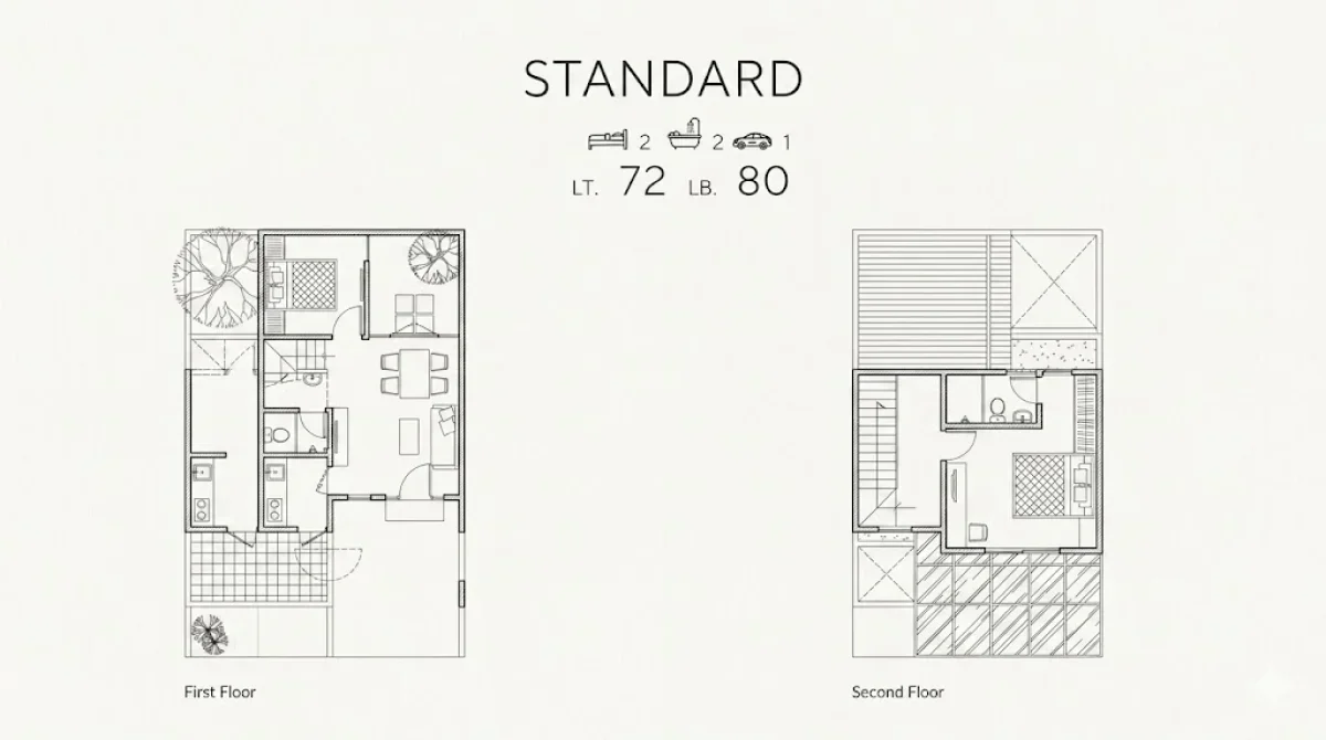 Citrus Standart Grand Harvest Surabaya – Rumah Simpel Desain Sederhana dengan Kenyamanan Maksimal  - Galeri 2