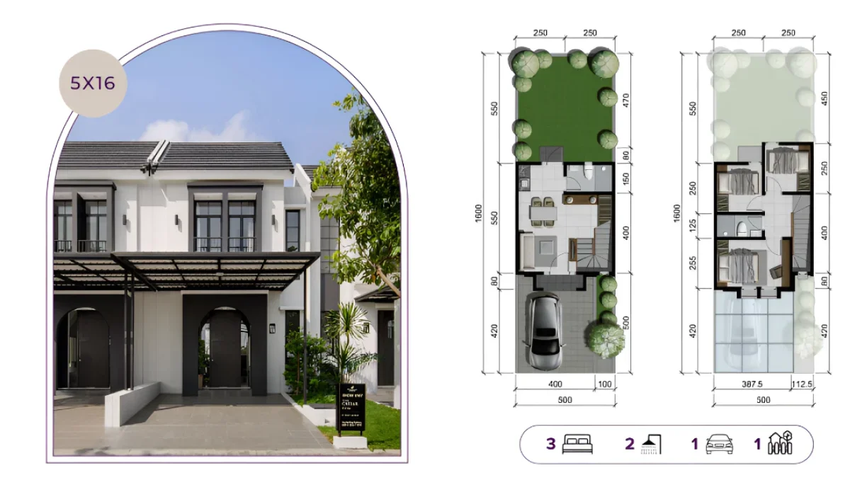 Cluster Premium CitraLand Driyorejo Tipe Caesar – Hunian Modern Nyaman  - Galeri 2