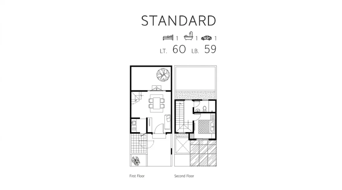 Daphne Standard Grand Harvest Surabaya – Hunian Minimalis 1 Lantai -  Cocok untuk Pasangan  - Galeri 2