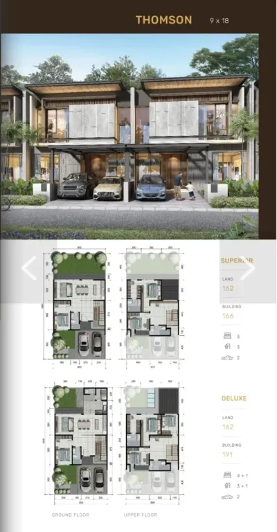 Rumah Gress Baru Premium Citraland Surabaya Barat Diskon Thomson - District 9 - Galeri 2