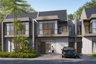 Graha Natura - Cluster Lily Tipe Idelia Deluxe – Rumah Tropical & Siap Huni - Surabaya Barat area Lontar - Galeri 1