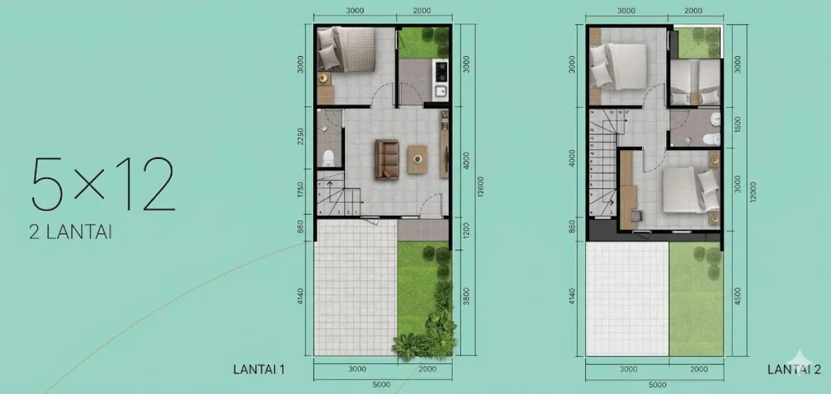 Grand Eastern Tipe Eastern Spring, Rumah Ideal untuk Gaya Hidup Modern - LT 60 LB 73 - Surabaya Timur - Galeri 2