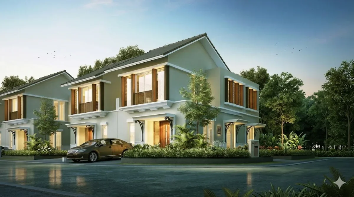 Grand Harvest Tipe Aprico Hook Standart – Hunian Strategis dengan 2Lantai Minimalis - Nilai Lebih Tinggi - Surabaya 