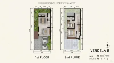 GreenLake Verdela B – Rumah Cantik 2 Lantai Surabaya Barat CitraLand  - Galeri 2