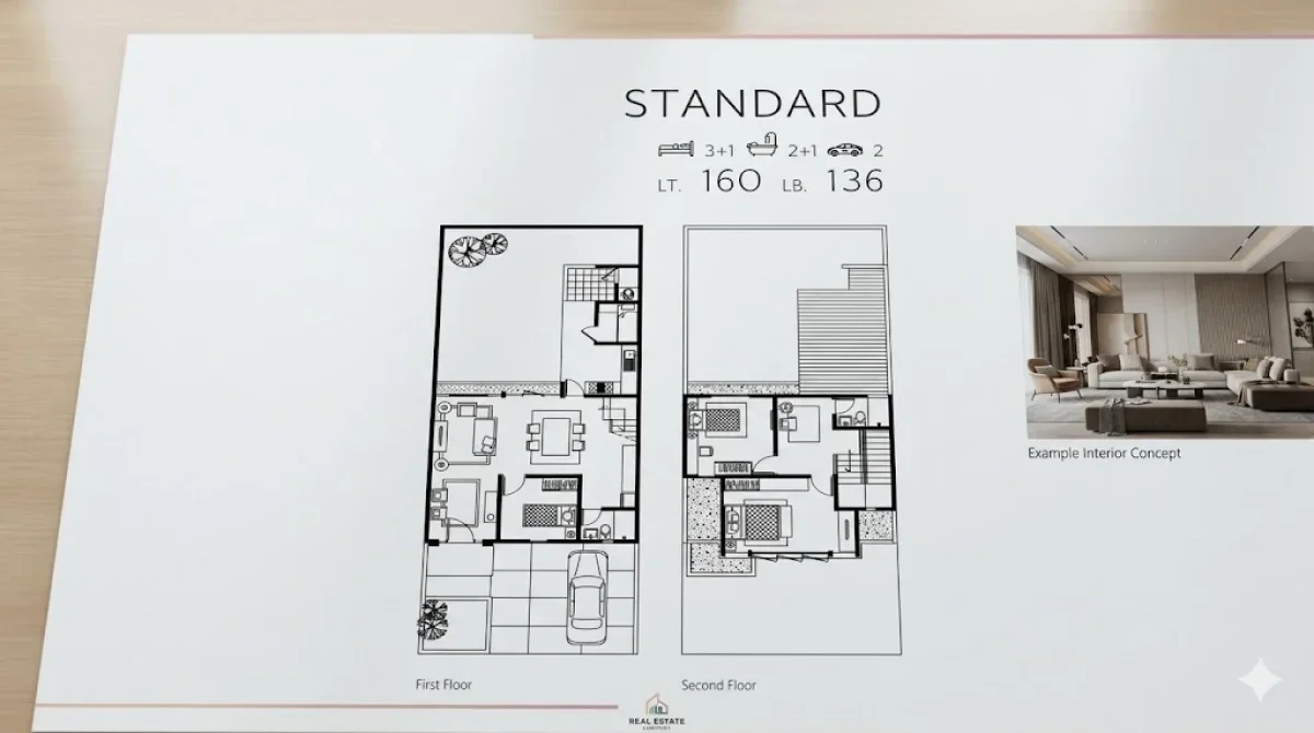 Hunian Avoca Standard Grand Harvest Surabaya – Lingkungan Aman & Tertata - Dekat Akses Tol Satelit - Galeri 2