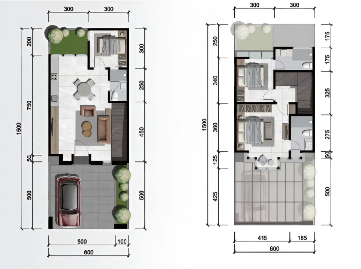 Hunian Classic Modern 2 Lantai - Citra Garden Sidoarjo Amadeus - UnitReady! - Galeri 2