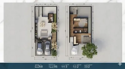 Hunian Eksklusif Central Park MERR Phase 5 Tipe Vela – Dekat Akses MERR & Fasilitas Kota - Galeri 2