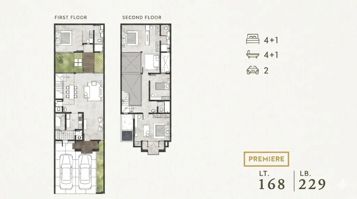 Hunian Eksklusif Emmerson Premiere Grand Harvest Surabaya-  Mewah & Prestisius - Dekat Akses Tol Gunungsari  - Galeri 2