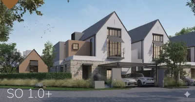Hunian Premium Dian Istana The Sonoma Tipe A + Attic, Desain Modern & Eksklusif - Surabaya Barat - Full Furnish! - Galeri 1