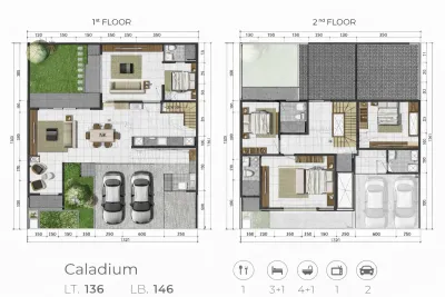 Limited Unit! Buona Vista Tipe Caladium Hunian Nyaman & Strategis - Surabaya CitraLand - Galeri 2