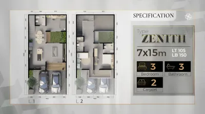 Limited Unit! Zenith Phase 4 Central Park MERR- dekat Galaxy Mall Surabaya  - Galeri 2