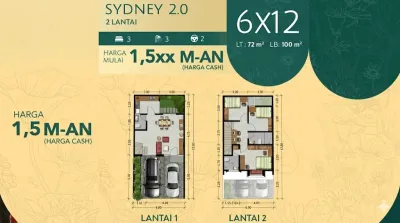 Miliki Rumah 6x12 Phase II Regency One Eastpoint – Lokasi Dekat Pakuwon Mall - Surabaya - Galeri 2