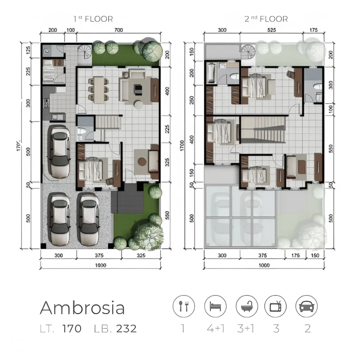 Miliki Sekarang! Rumah Buona Vista Tipe Ambrosia 2 Lantai - Surabaya CitraLand - Galeri 2