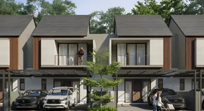 Nava Deluxe - Rumah Modern Tropis Cluster Neyra, Amesta Living - Surabaya 