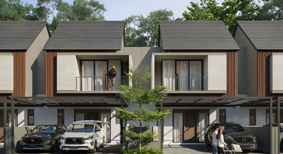 Nava Deluxe - Rumah Modern Tropis Cluster Neyra, Amesta Living - Surabaya 