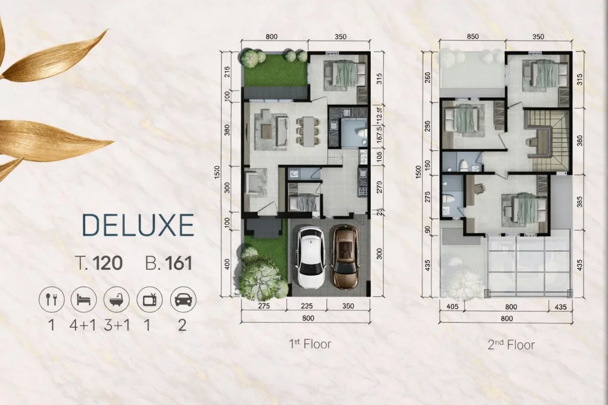 New Arizona Deluxe – Rumah 2 Lantai dengan Fasilitas Lengkap - Oakwood Park Surabaya - Galeri 2