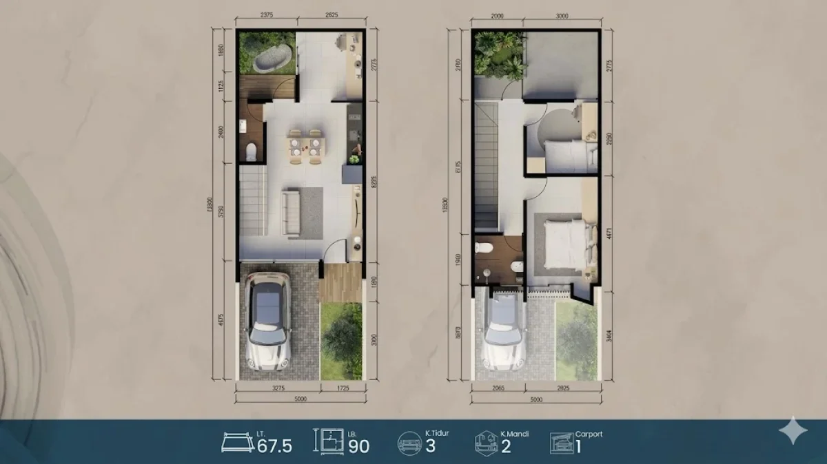  New! Central Park MERR Phase 5 Aria – Rumah Nyaman di Lokasi Premium - Surabaya Dekat Akses Tol Juanda - Galeri 2
