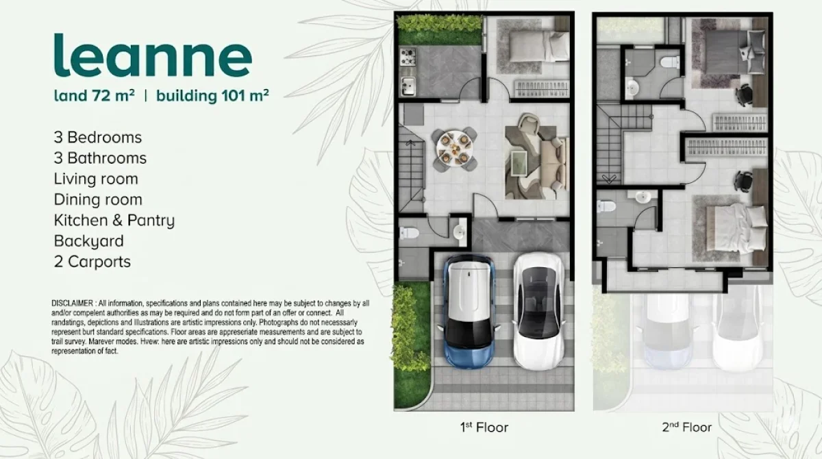 NEW!! Rumah Tipe Leanne Terbaru Pakuwon City – Hunian Mewah Surabaya Timur - Galeri 2