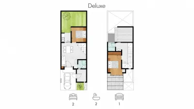 New Type Casire Deluxe Grand Harvest Surabaya – Rumah Elegan 2 Lantai Siap Huni  - Galeri 2