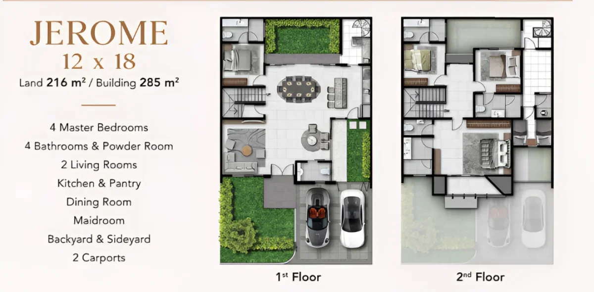 Pilihan Tepat! Hunian Elite Pakuwon City - Grand Caymand Tipe Jerome - Surabaya Timur - Galeri 2