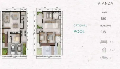 Premium Unit ! Greenlake Vianza – Hunian 2 Lantai Elegan Surabaya Barat CitraLand  - Galeri 2