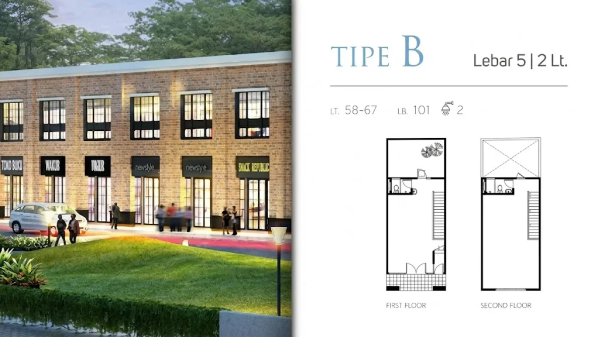 Ruko Premium Harvest One Tipe B Grand Harvest Surabaya – Peluang Usaha Terbaik 2 Lantai - Lokasi Favorit Bisnis  - Galeri 2