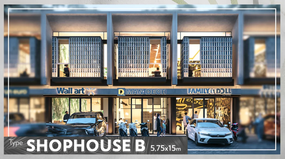 Ruko Strategis Multi Fungsi Untuk Usaha & Kantor - Shophouse B Phase 3 Central Park MERR 