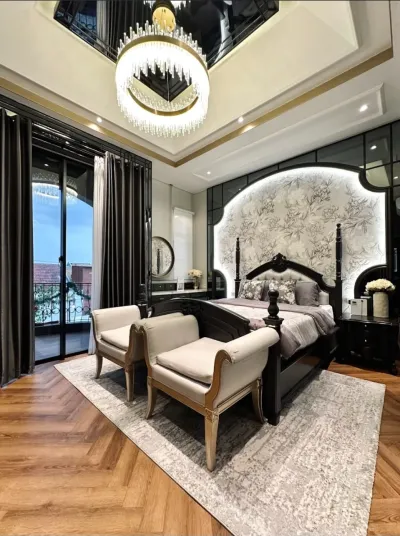 Rumah American Classic Mansion Nine tipe Grand Carla Surabaya area Lakarsantri - Galeri 9