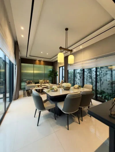 Rumah Eksklusif 3 Lantai di The Prambanan Residence Tipe Astha 9 RD -  Premium With Roof deck - Surabaya Barat - Galeri 12