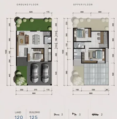 Rumah Idaman Keluarga Modern – Pelican Hill New Maldives Superior - Surabaya Barat - Galeri 2