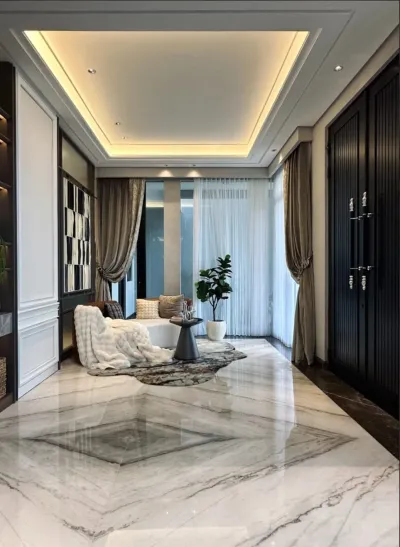 Rumah Luxury Pakuwon City Grand Cayman tipe Jeremy  - 2 Lantai Moderrn & Kolam Renang Pribadi - Dekat ITS Surabaya Timur - Galeri 3