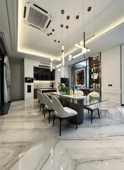 Rumah Luxury Pakuwon City Grand Cayman tipe Jeremy  - 2 Lantai Moderrn & Kolam Renang Pribadi - Dekat ITS Surabaya Timur - Galeri 6