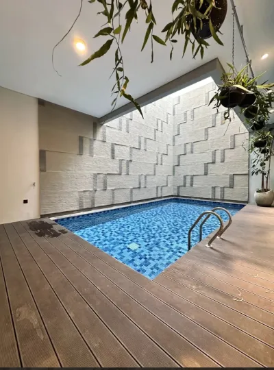 Rumah Luxury Pakuwon City Grand Cayman tipe Jeremy  - 2 Lantai Moderrn & Kolam Renang Pribadi - Dekat ITS Surabaya Timur - Galeri 9