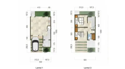 Rumah Minimalis Modern di Royal Residence Serenade | LT 50 m² LB 65 m² - Surabaya Barat - Galeri 2