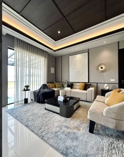 Rumah Minimalis Modern Graha Natura tipe IlLona Surabaya Barat - Galeri 2
