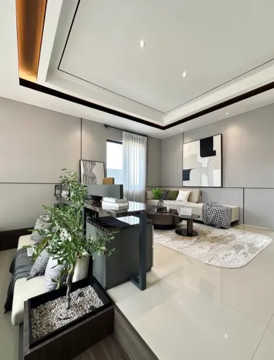 Rumah Minimalis Modern Graha Natura tipe IlLona Surabaya Barat - Galeri 6