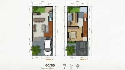 Rumah Minimalis Modern Symphony Residence Surabaya Selatan – LT 60 x 65  - Galeri 2