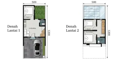 Rumah Minimalis Tipe Arden A -  Hamilton Regency Pantai Mentari – Surabaya Utara  - Galeri 2