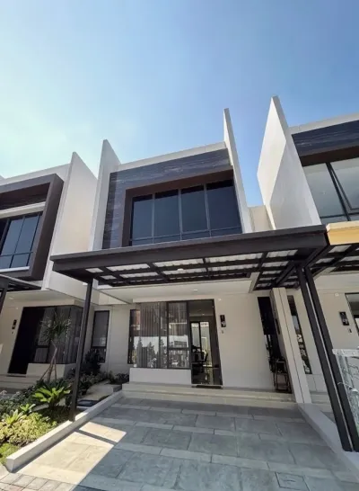 Rumah Modern 2 Lantai Wisata Bukit Mas Tipe Linnet Surabaya Barat – Lingkungan Elite 