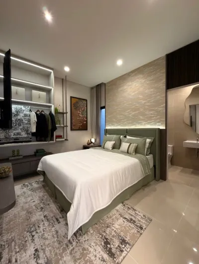 Rumah Modern 2 Lantai Wisata Bukit Mas Tipe Linnet Surabaya Barat – Lingkungan Elite  - Galeri 9