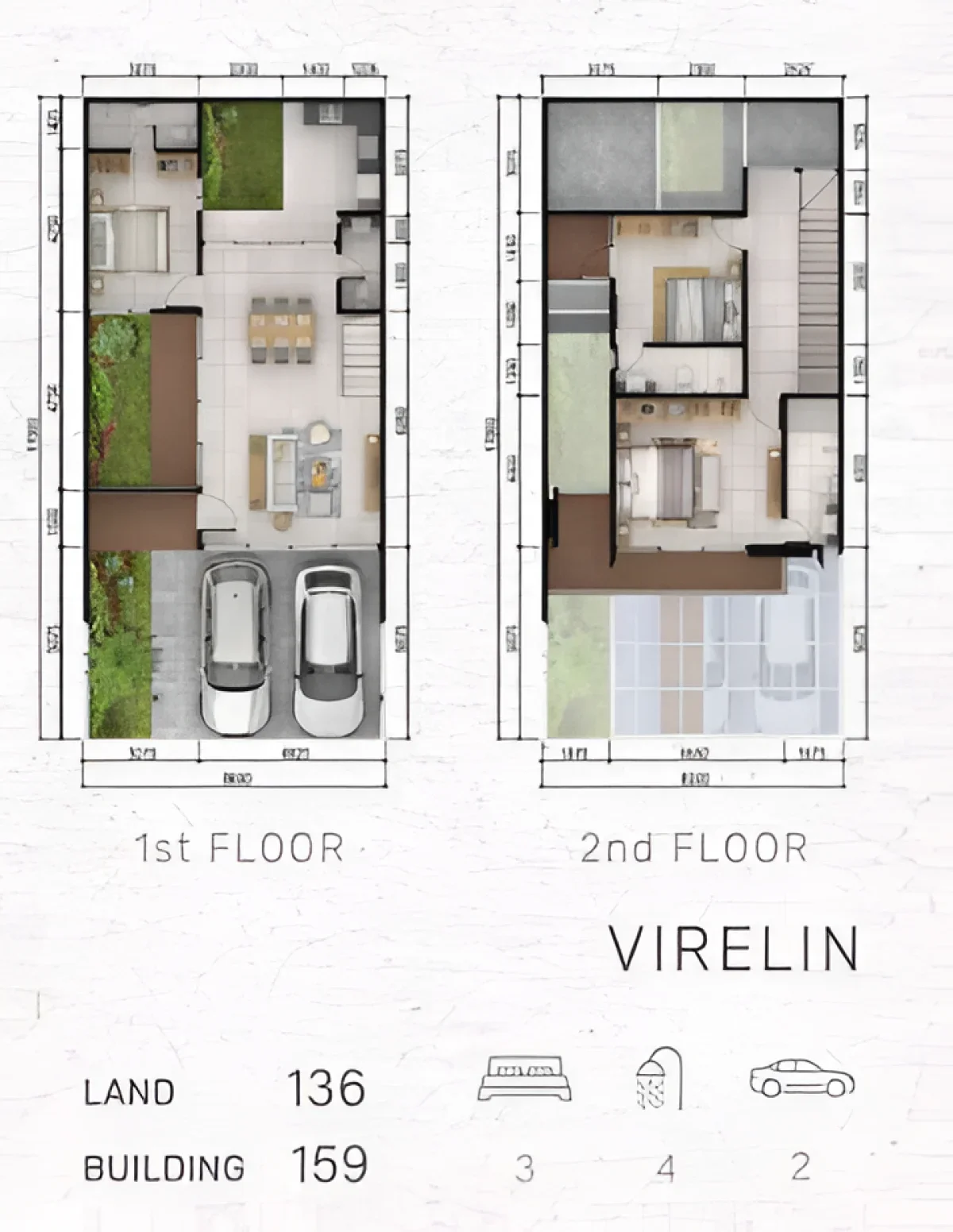  Modern Cluster GreenLake Virelin Surabaya Barat - dekat Pakuwon Mall - Galeri 2