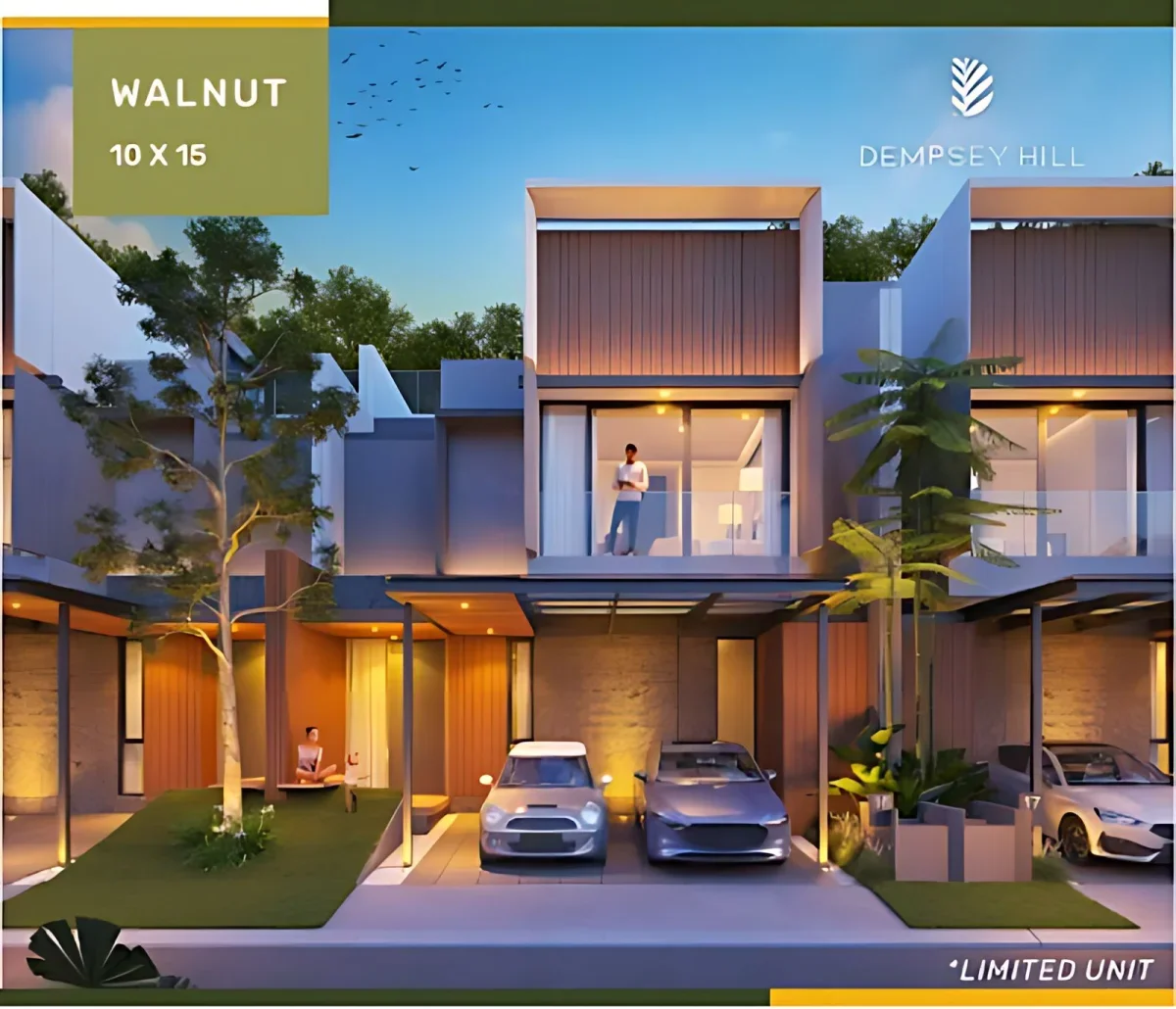 Unit Eksklusif! Dempsey Hill tipe Walnut with Rooftop --- Siap Huni Surabaya Barat 