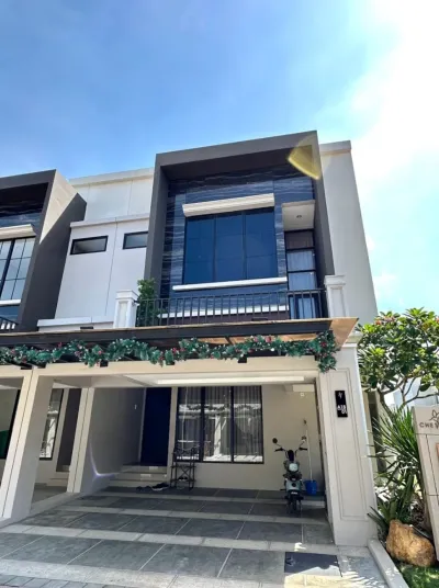 Rumah Modern Canary Wisata Bukit Mas Surabaya Barat - dekat Pakuwon Mall Chester - Galeri 1