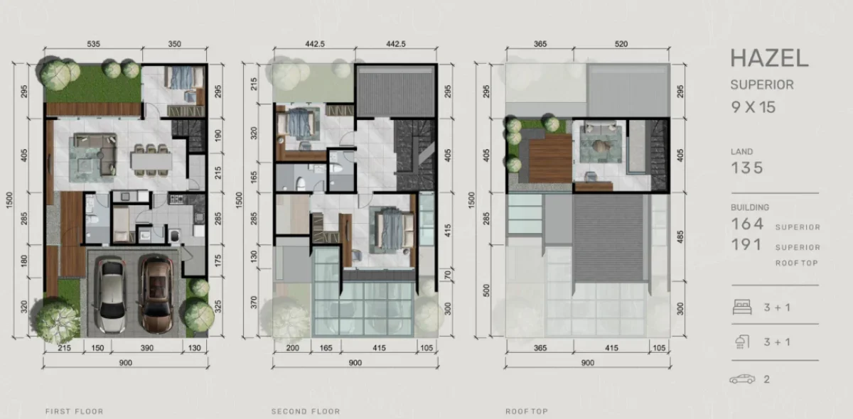 Dempsey Hill Hazel Superior with Rooftop Surabaya Lokasi Strategis - CitraLand - Galeri 2