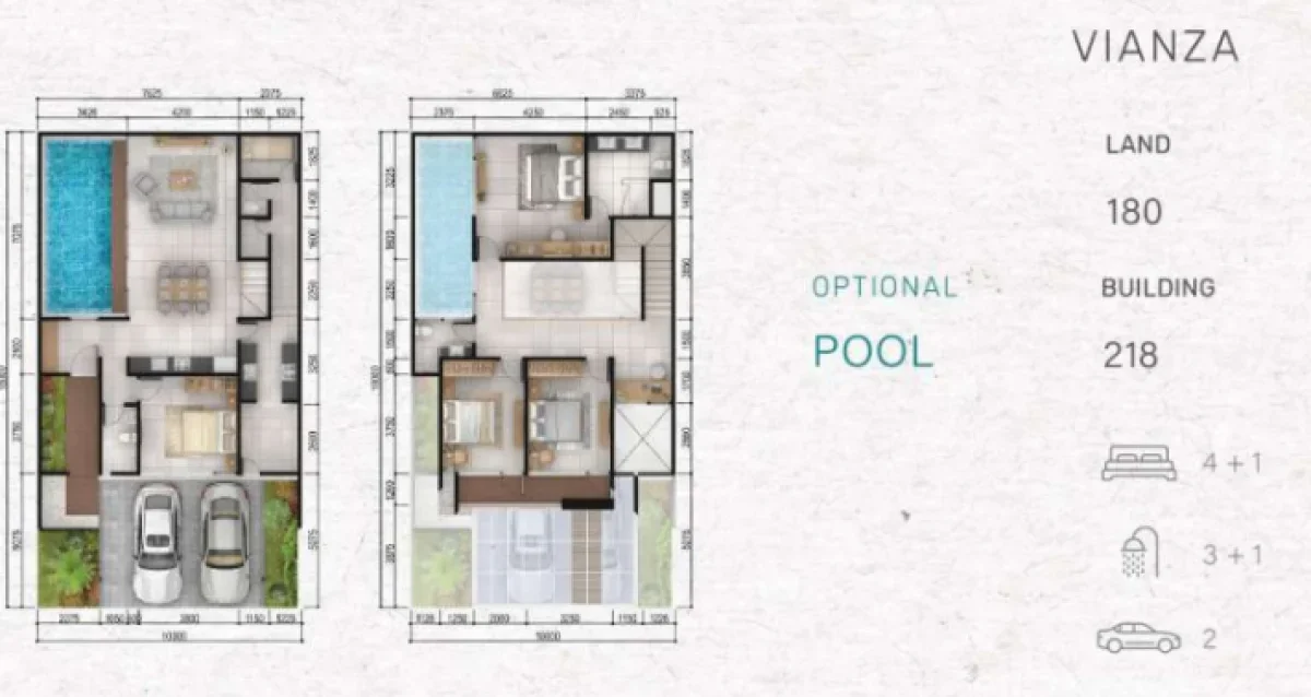 New GreenLake tipe Vianza Attic Lokasi Strategis - Surabaya Barat Area Wiyung - Galeri 2