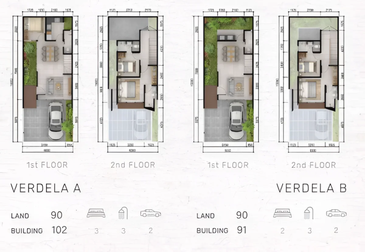 Unit Pilihan! Greenlake Verdela A - Lokasi Strategis Surabaya Barat - Galeri 2