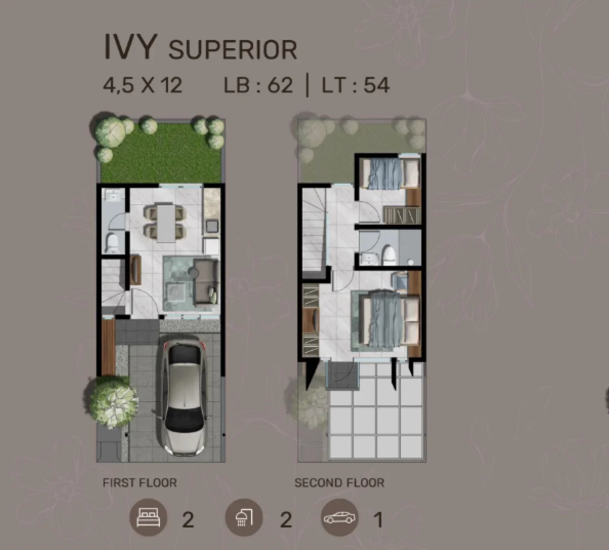 Northwest Hill tipe Ivy Superior CitraLand -Lokasi Strategis Surabaya Barat - Galeri 2
