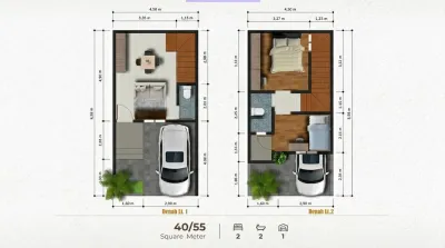 Rumah Nyaman & Elegan di Symphony Residence – LT 40, LB 55 - Dekat Tol Surabaya  - Galeri 2